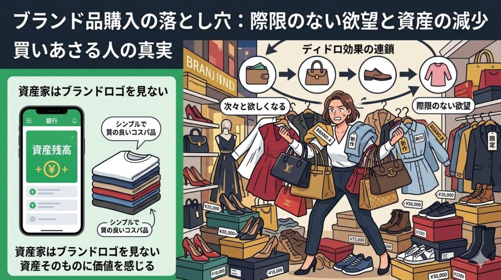 ブランド品の連鎖購入・ディドロ効果